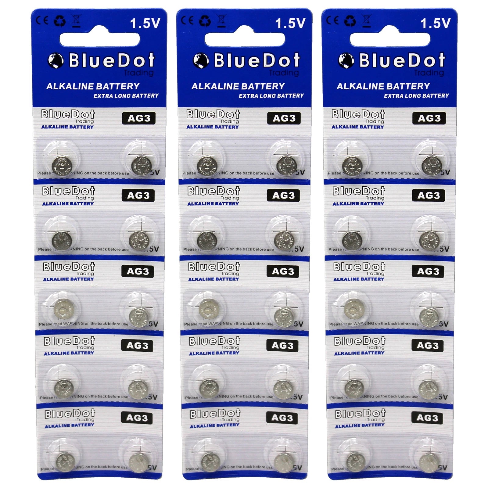 NEW (30X) AG3 LR41 392 L736 G3 G3A V3GA V36A GP192 Button Cell Battery