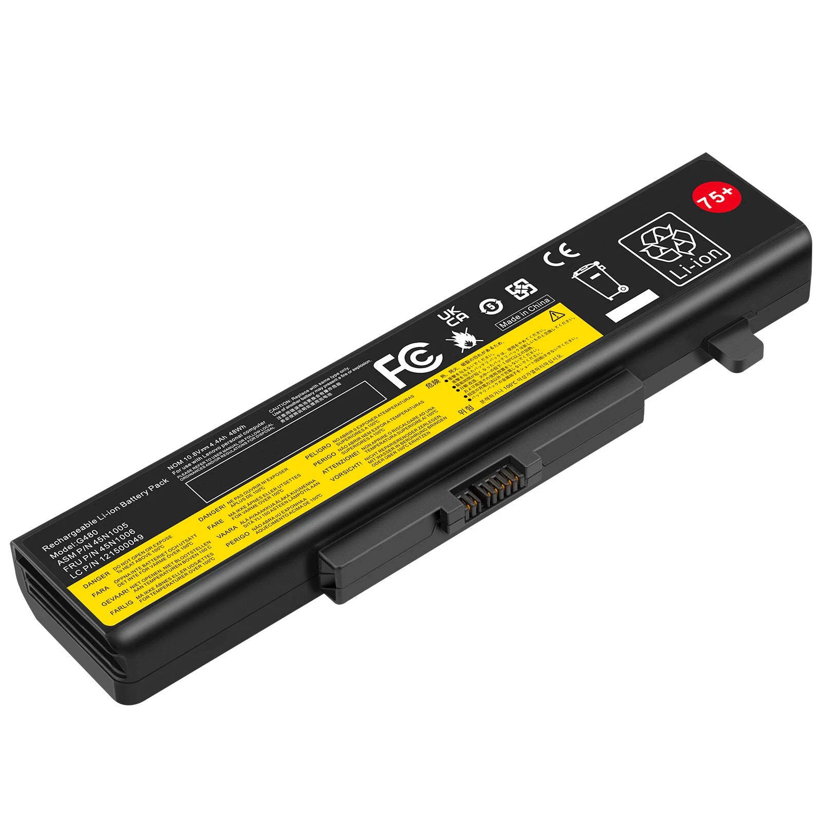Battery for Lenovo IdeaPad Y480 L11L6F01 L11M6Y01 L11S6Y01 L11S6F01 L11L6Y01 75+