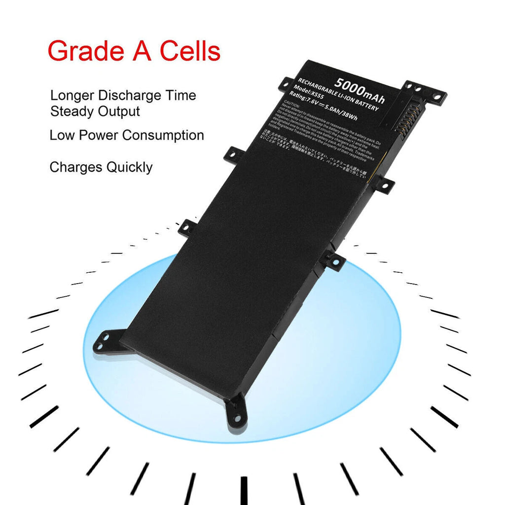 C21N1347 Battery for ASUS X555LA X555LD F554L F555L X555LB X555LF X555LJ 5000mAh