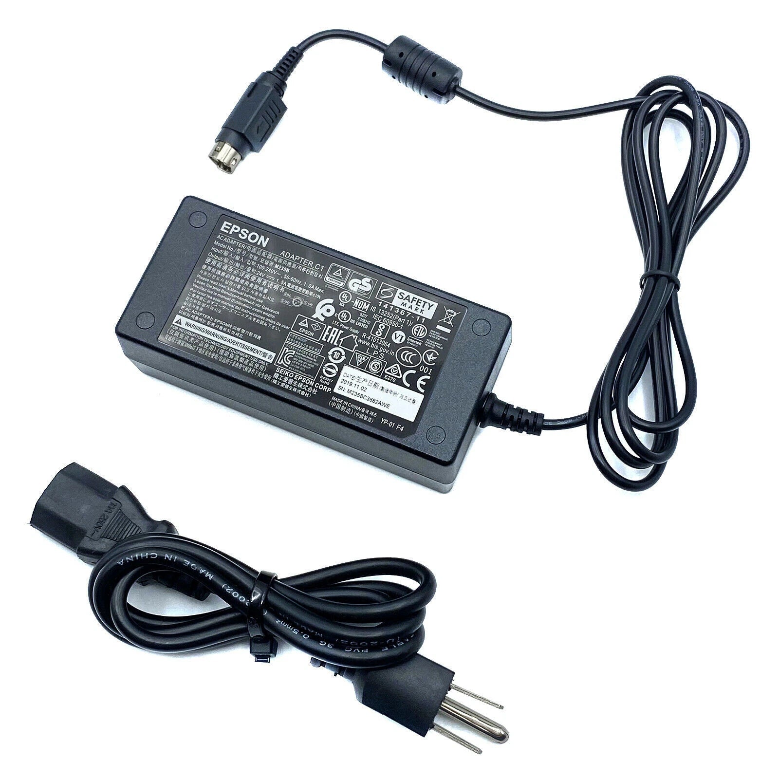 NEW Original Epson AC Adapter for Epson TM-U220 TM-U230 Thermal POS Printers