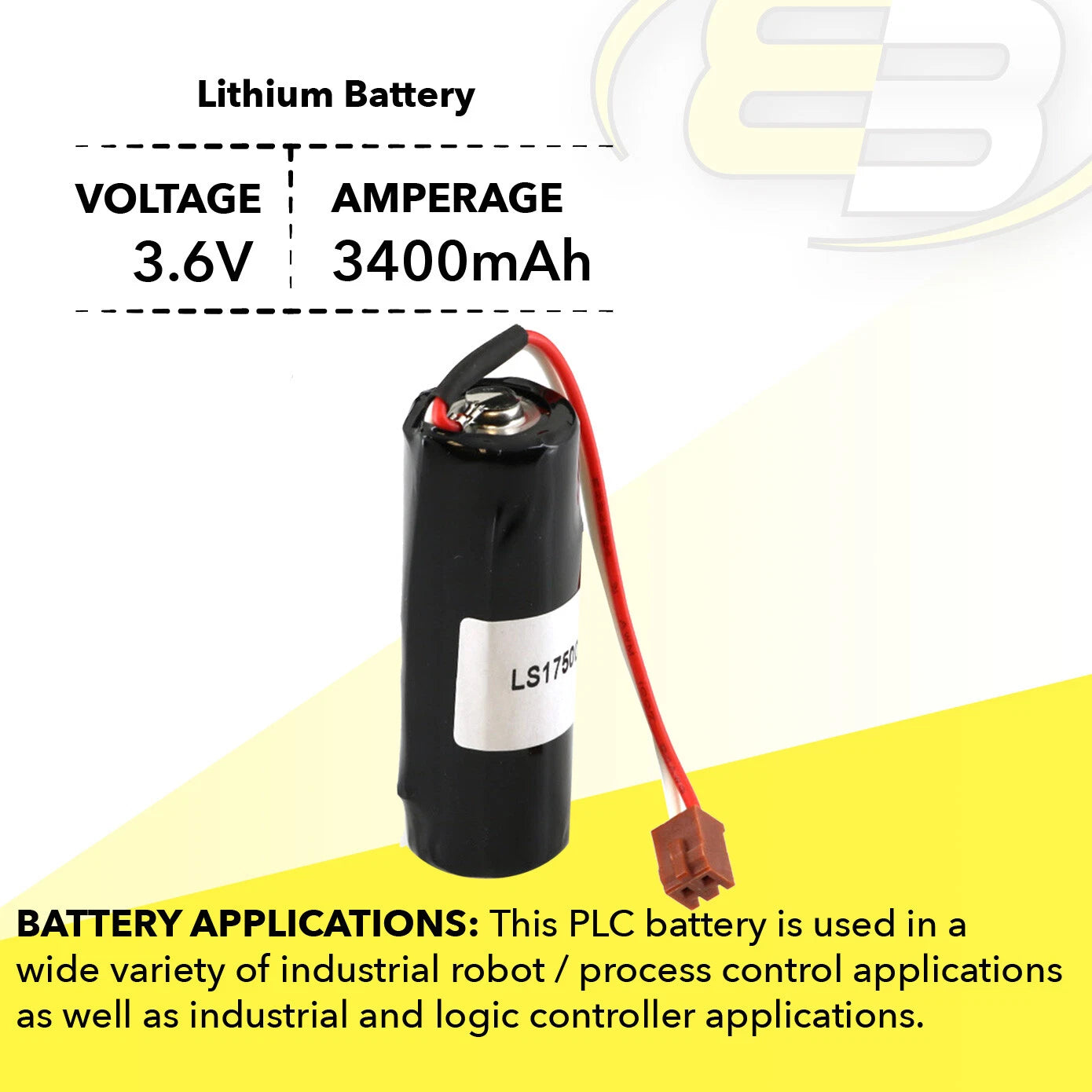 PLC 3V Computer Backup Compatible with Battery