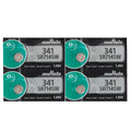 4x MURATA SR714SW 341 1.55v Button Coin Silver Oxide Battery
