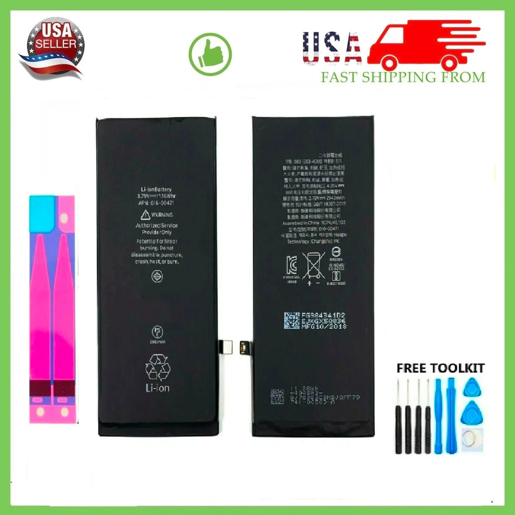 New OEM Replacement Internal Battery For iPhone X/XR/XS/XS Max + Free Tools LOT