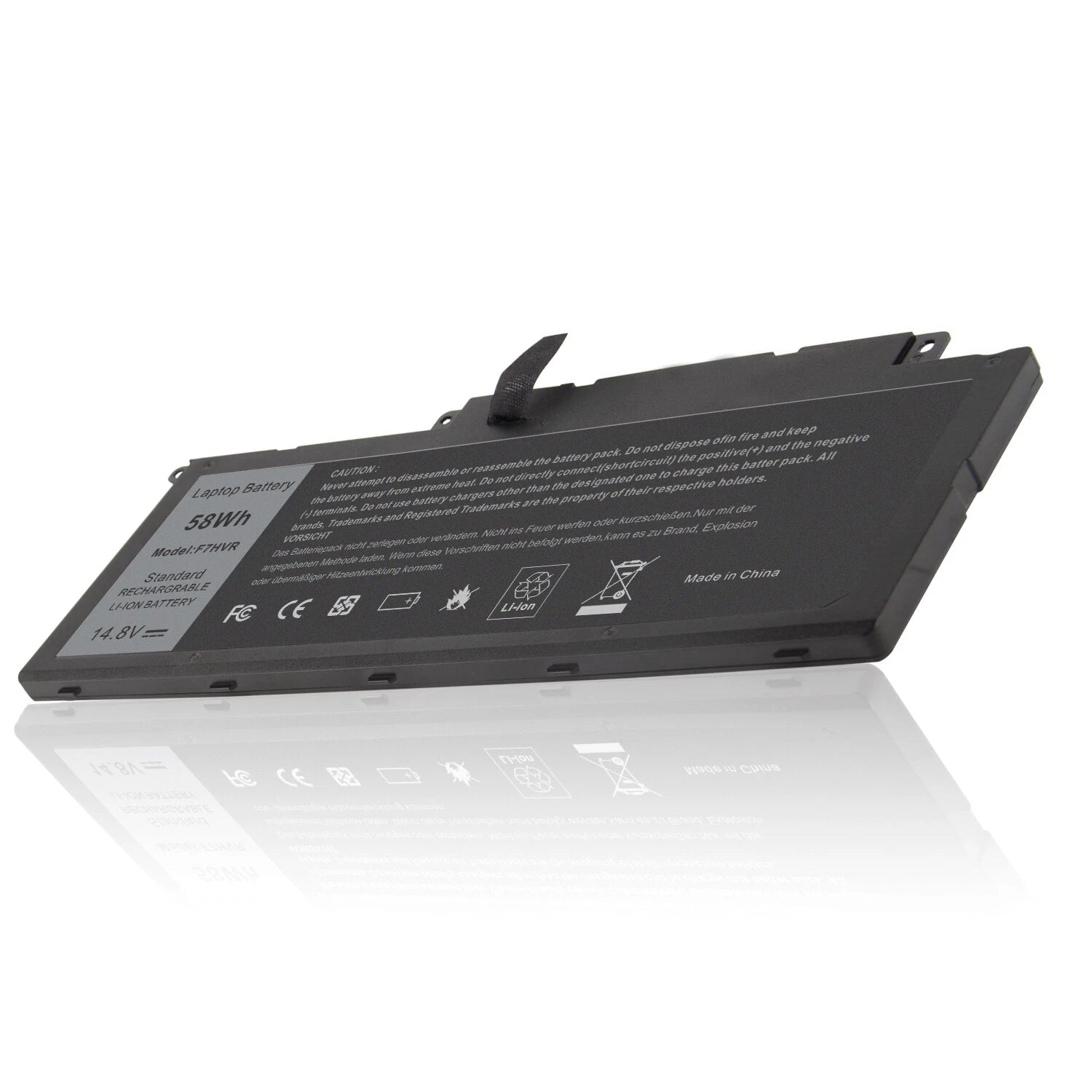 F7HVR Notebook Battery For Dell Inspiron 17 7000 7737 7746 14 15 15r 5545 58Wh