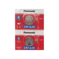 2 x CR1620 ECR1620 CR 1620 3v Lithium battery By Panasonic