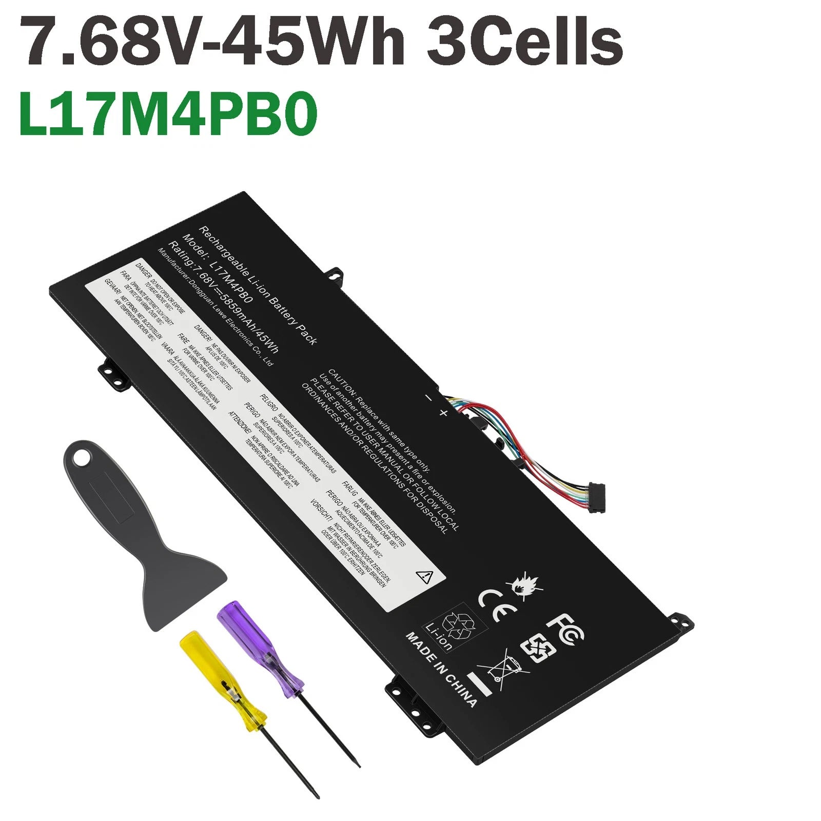 L17M4PB0 Battery For Lenovo Yoga 530-14ARR 530-14IKB Flex 6-14IKB 6-14ARR Series