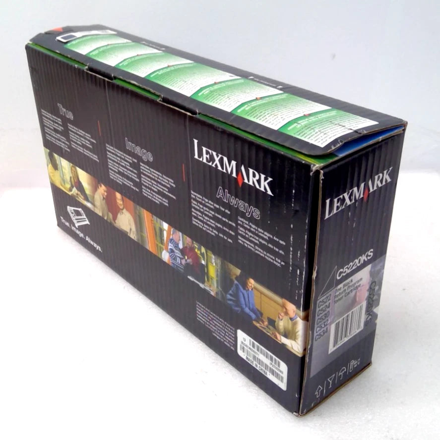 Genuine New Lexmark C5220KS Black Toner Cartridge C522/524/530/532/534
