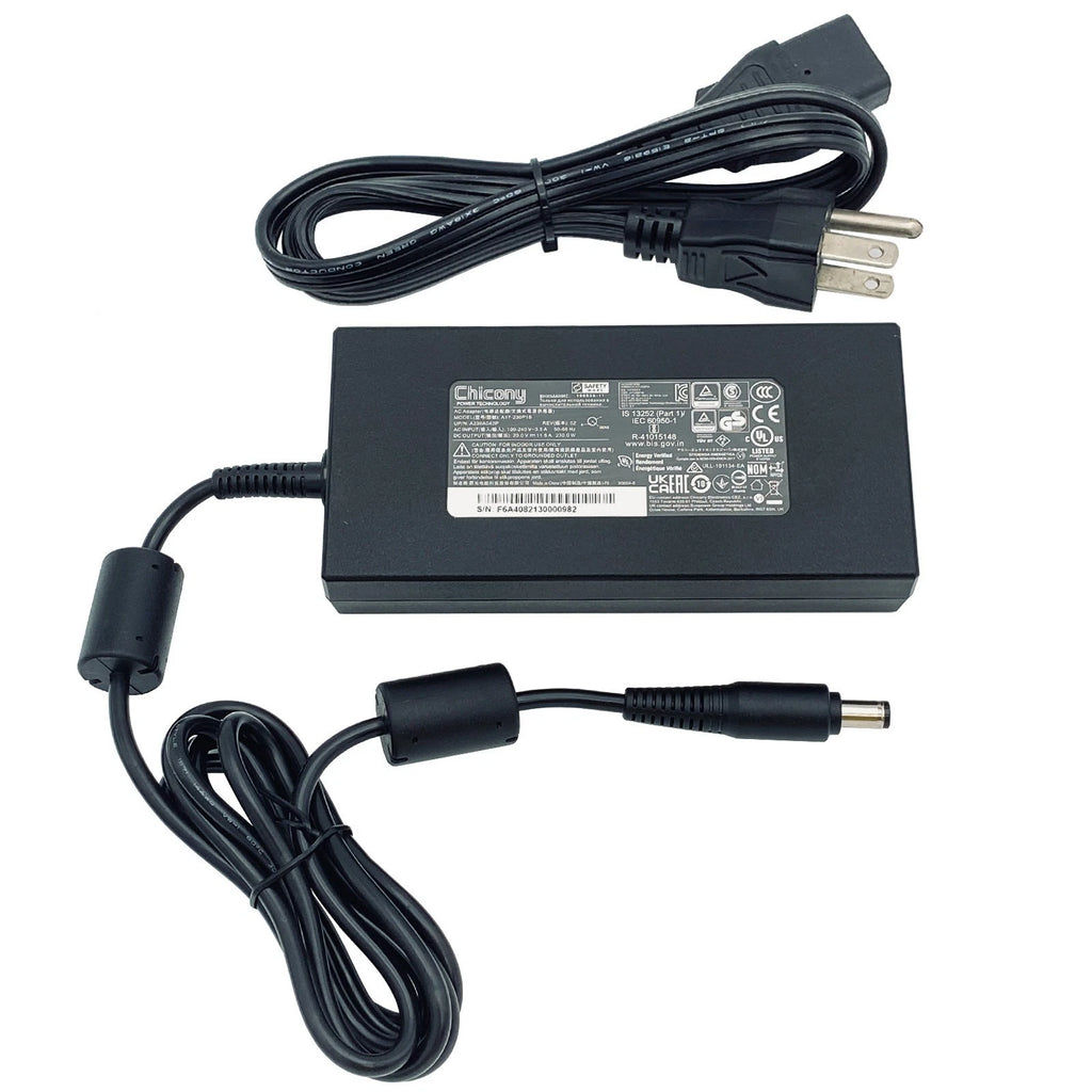 NEW Genuine 230W Chicony AC Adapter A17-230P1B Power Supply 20V 11.5A Charger