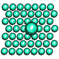 50 pk Turquoise Submersible Waterproof Underwater Battery LED Tea Light Wedding