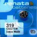 15 Renata 319 - SR527SW Button Cell Batteries