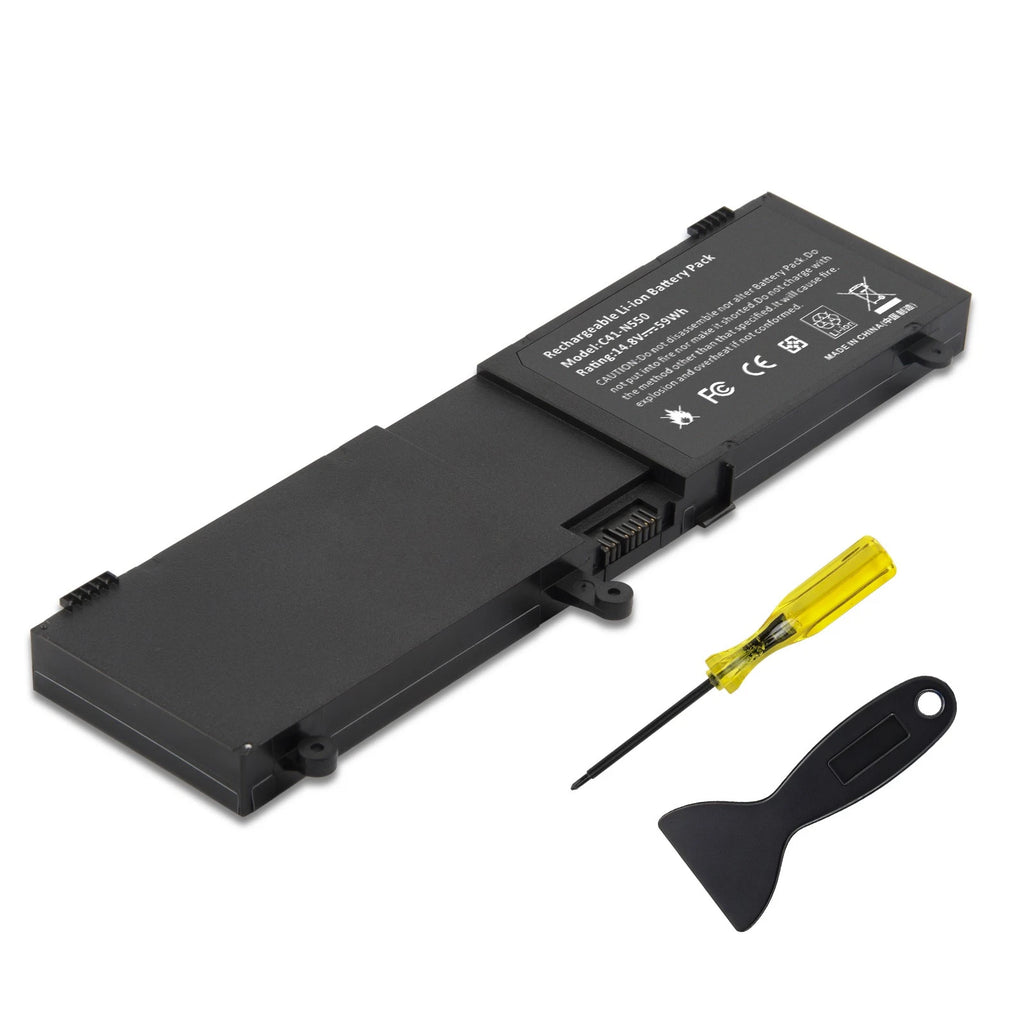 59Wh Battery C41-N550 For ASUS N550 N550JA N550JV N550J N550JK Q550L Q550LF G550