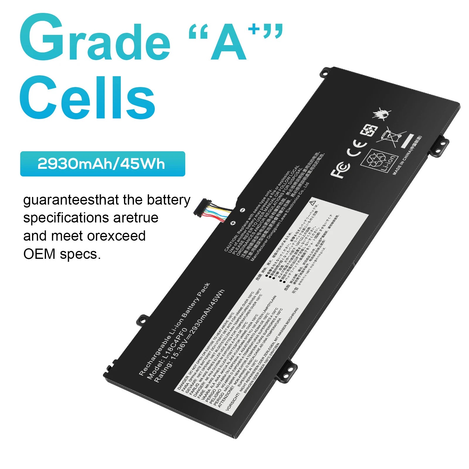 L18M4PF0 L18C4PF0 L18D4PF0 Battery For Lenovo ThinkBook 13s 14s series 14s-IWL