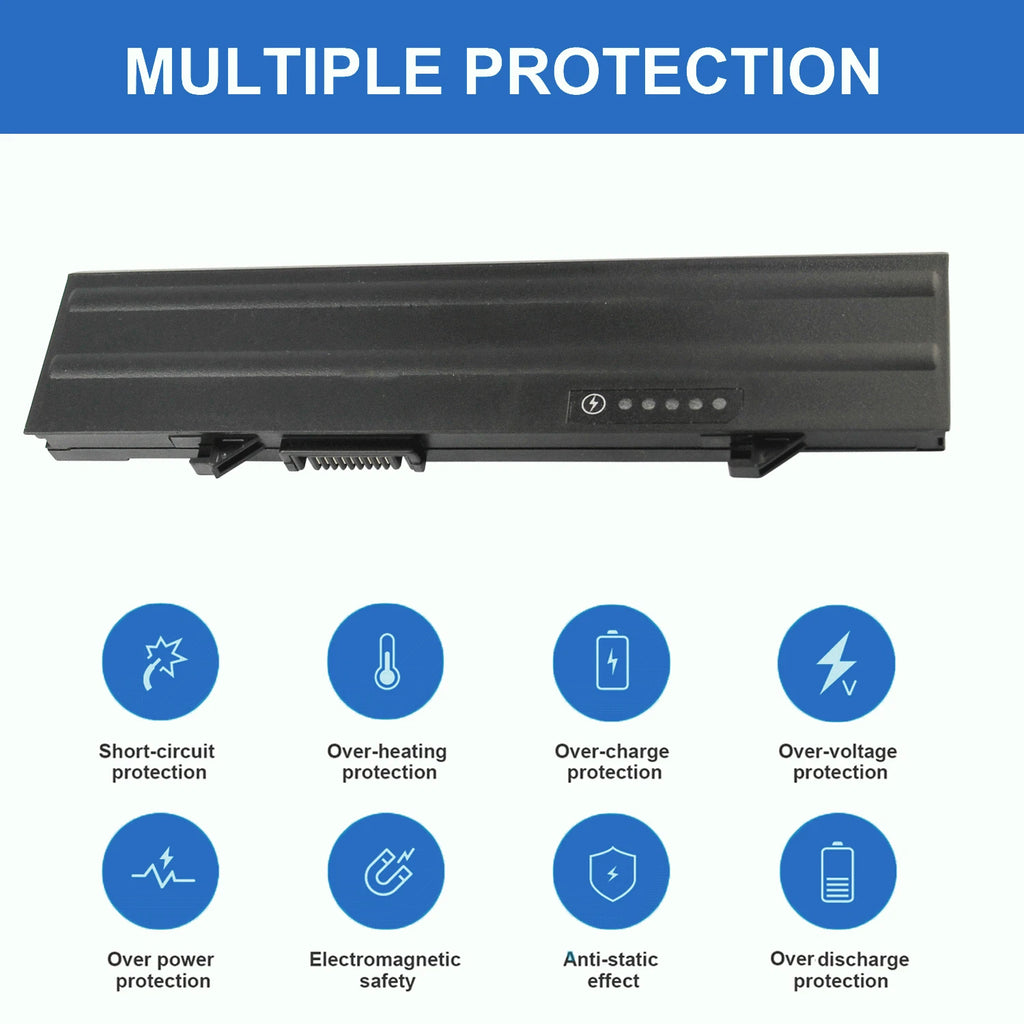 6 Cell Battery for Dell Latitude E5400 E5500 E5410 E5510 KM742 PX644H KM970