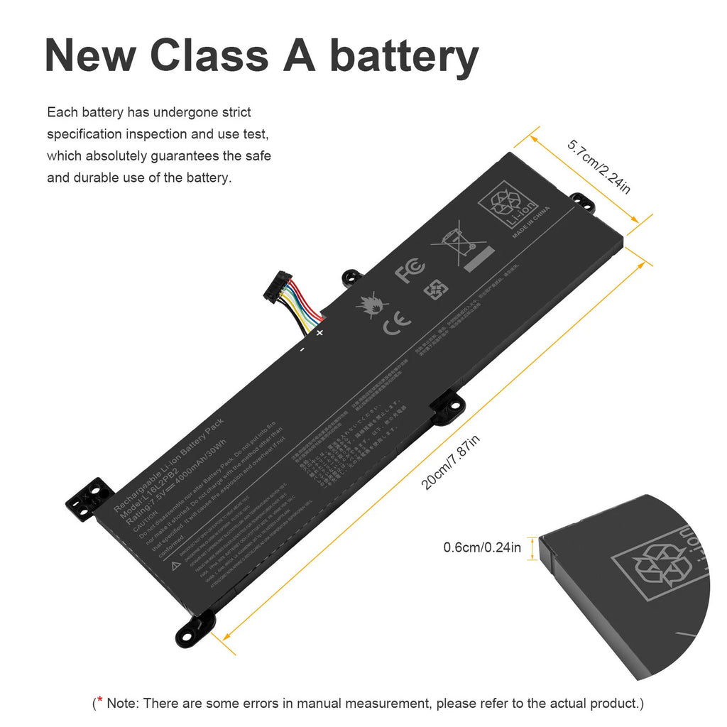 For Lenovo L16M2PB1 Battery Ideapad 320-14 330-14AST 330-15AST 330-17AST V320