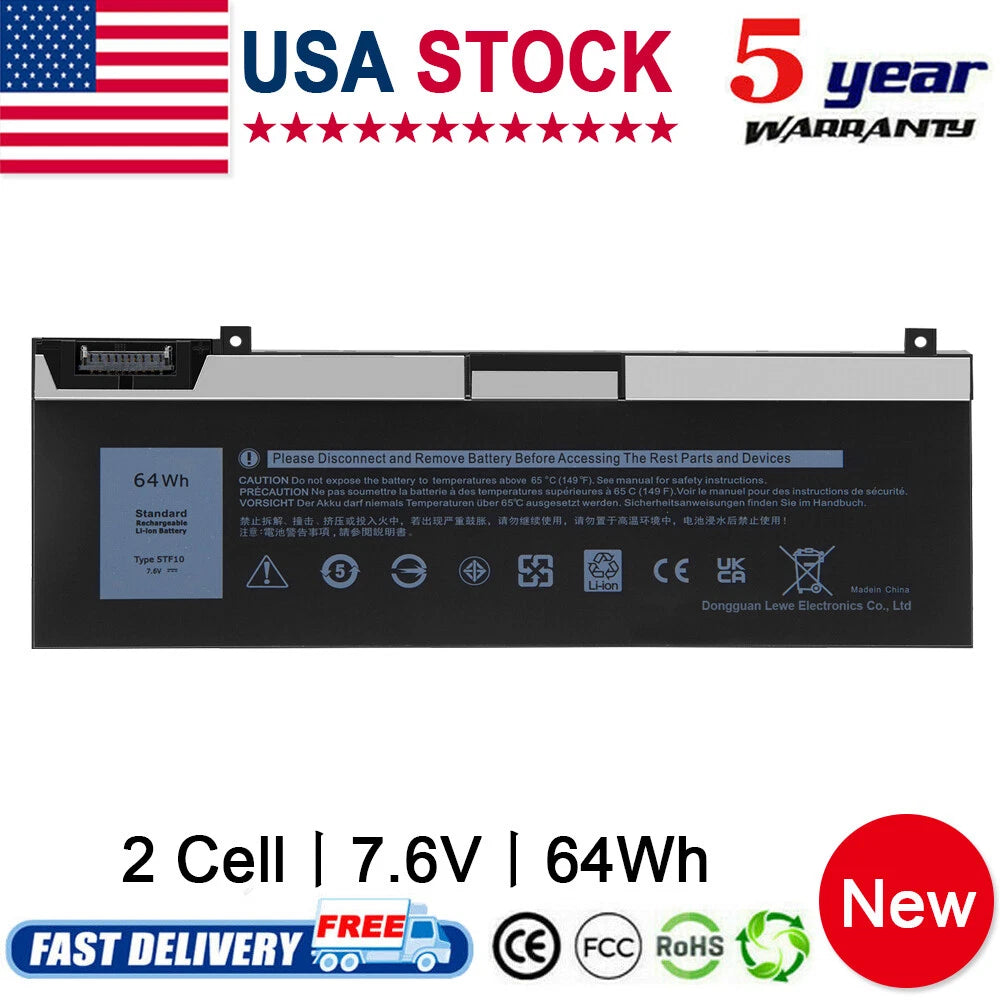 5TF10 Battery For Dell Precision 7730 7740 7530 7540 P34E P34E001 P74F 0RY3F9