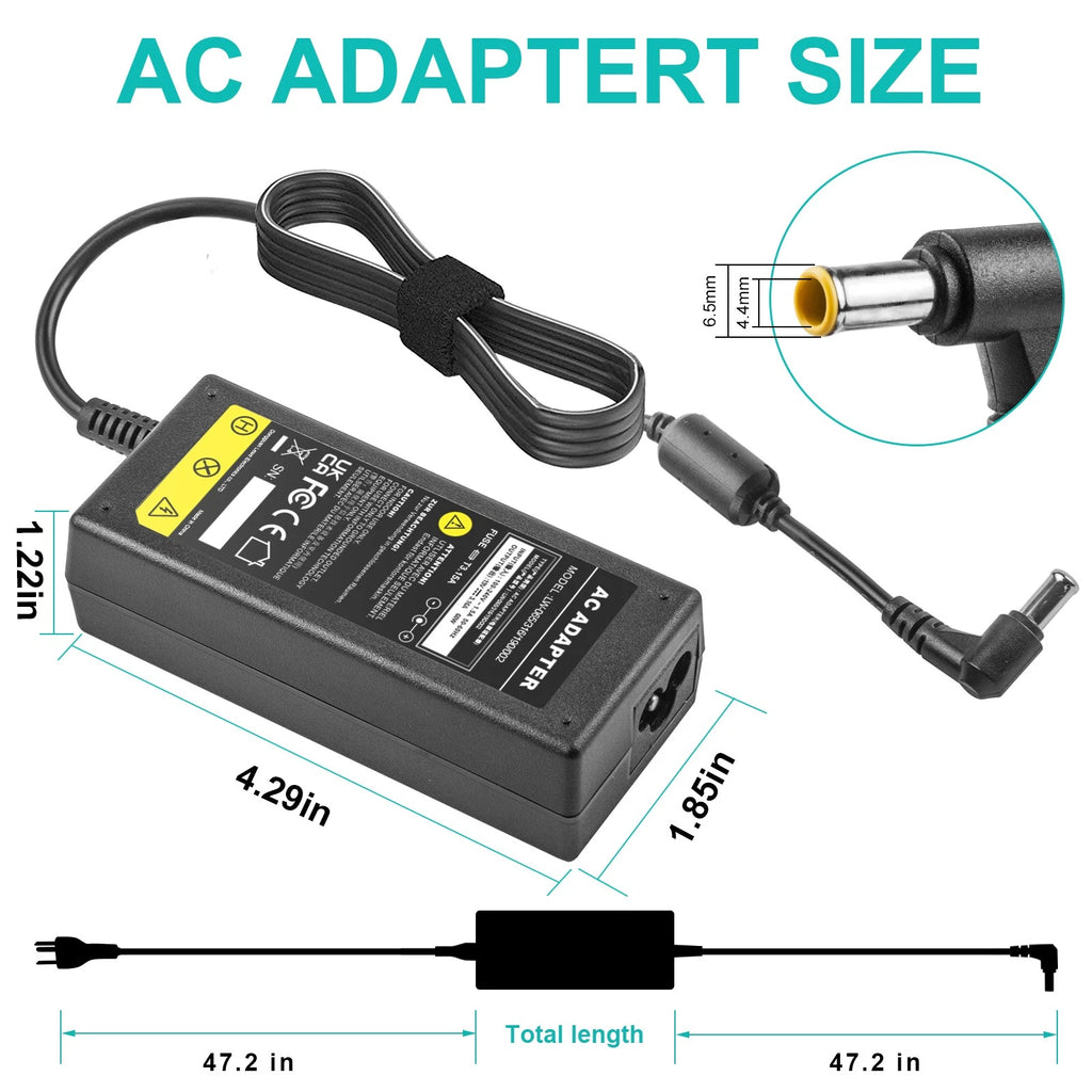 Charger For LG Electronics 19" 20" Monitor LCD LED HD TV Widescreen Flat Adapter