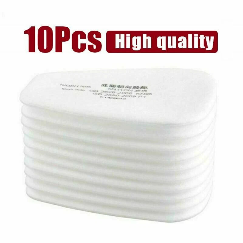 2x6001CN Filter Cartridge+2x 501 Cover+10x 5N11 Cotton Filter for 6200 6800 7502