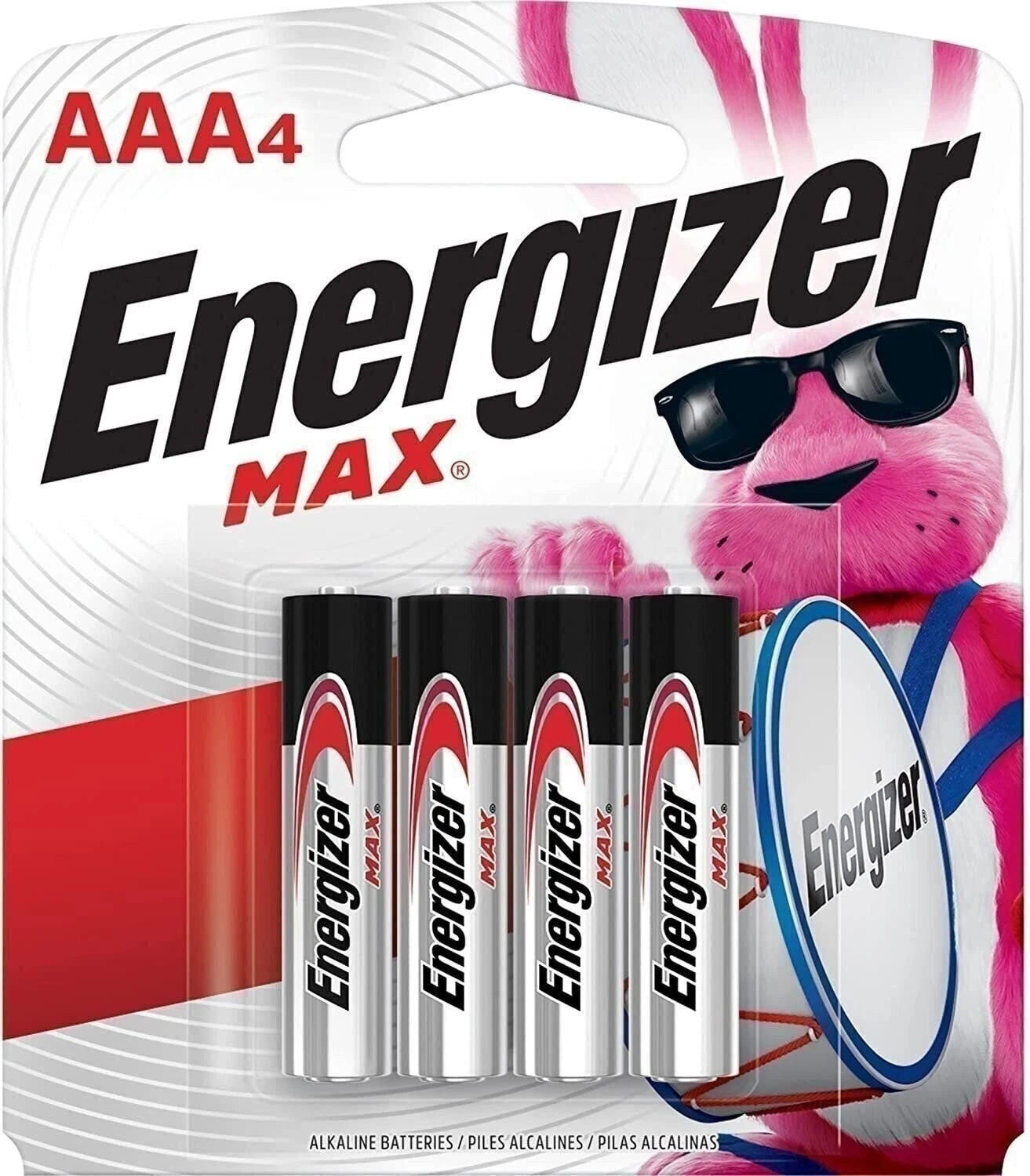 Energizer AAA Batteries (4 Count), Triple A Max Alkaline Battery