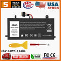 ?J0PGR JOPGR Battery For Dell Latitude 12 5285 5290 E5285 RDYCT 1WND8 /Charger