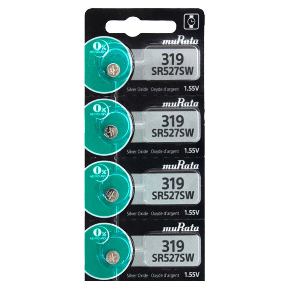 4 Murata Replaces Sony 319 Watch and Calculator Batteries