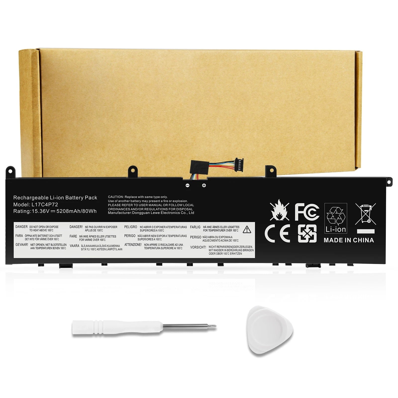 L18M4P71 Battery for Lenovo ThinkPad X1 Extreme 1st Gen/2nd Gen L17C4P72 01AY968