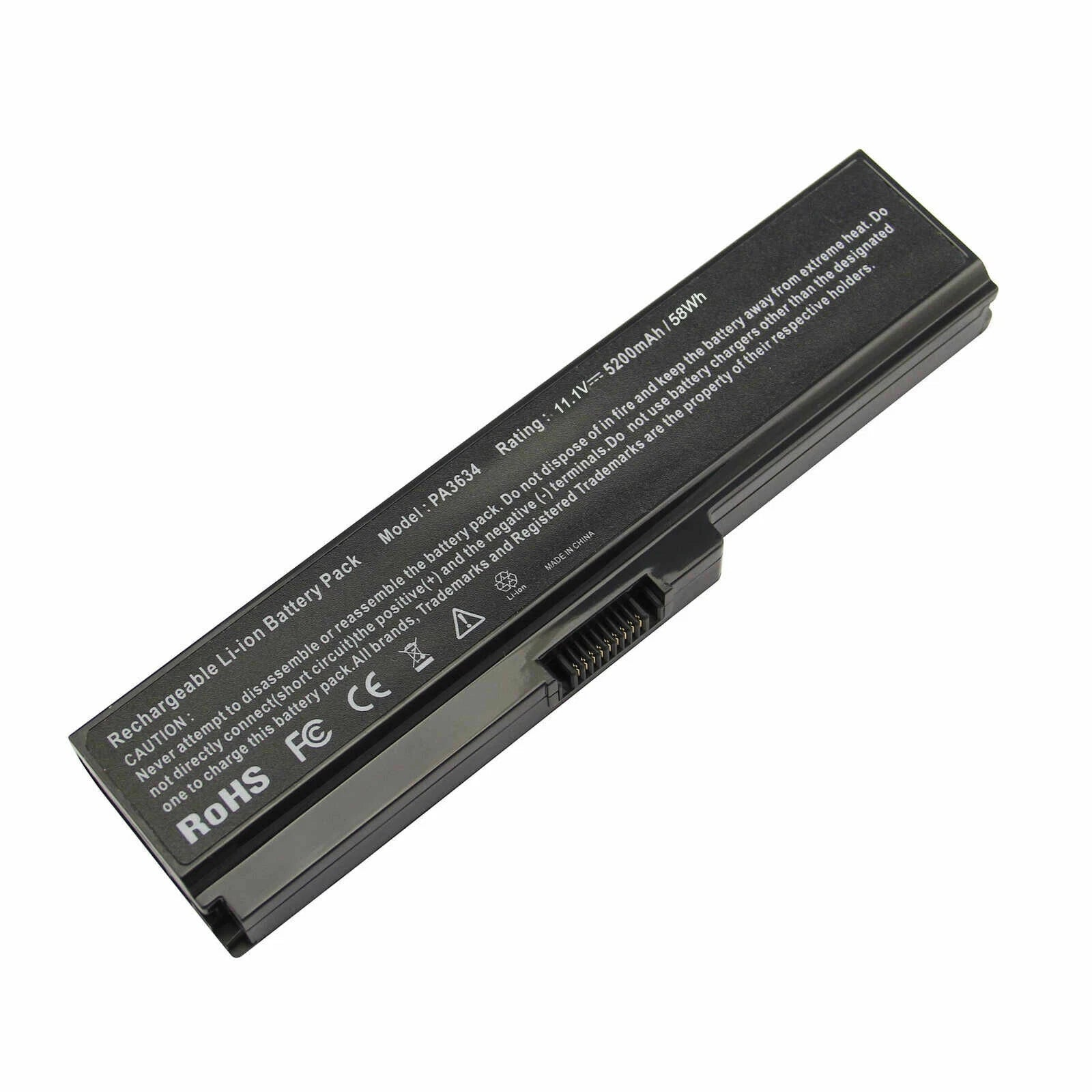Battery for Toshiba Satellite M505-S4945 M645-S4070 M645-S4118X M505-S4975 M505D