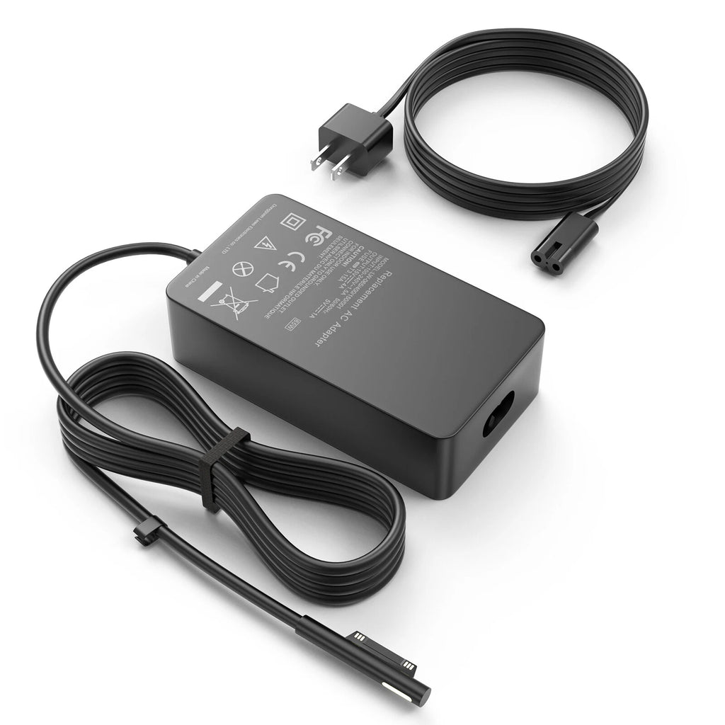 Lot 65W For Microsoft Surface Book Pro 3 4 5 6 7 1706 AC Adapter Charger USBPort