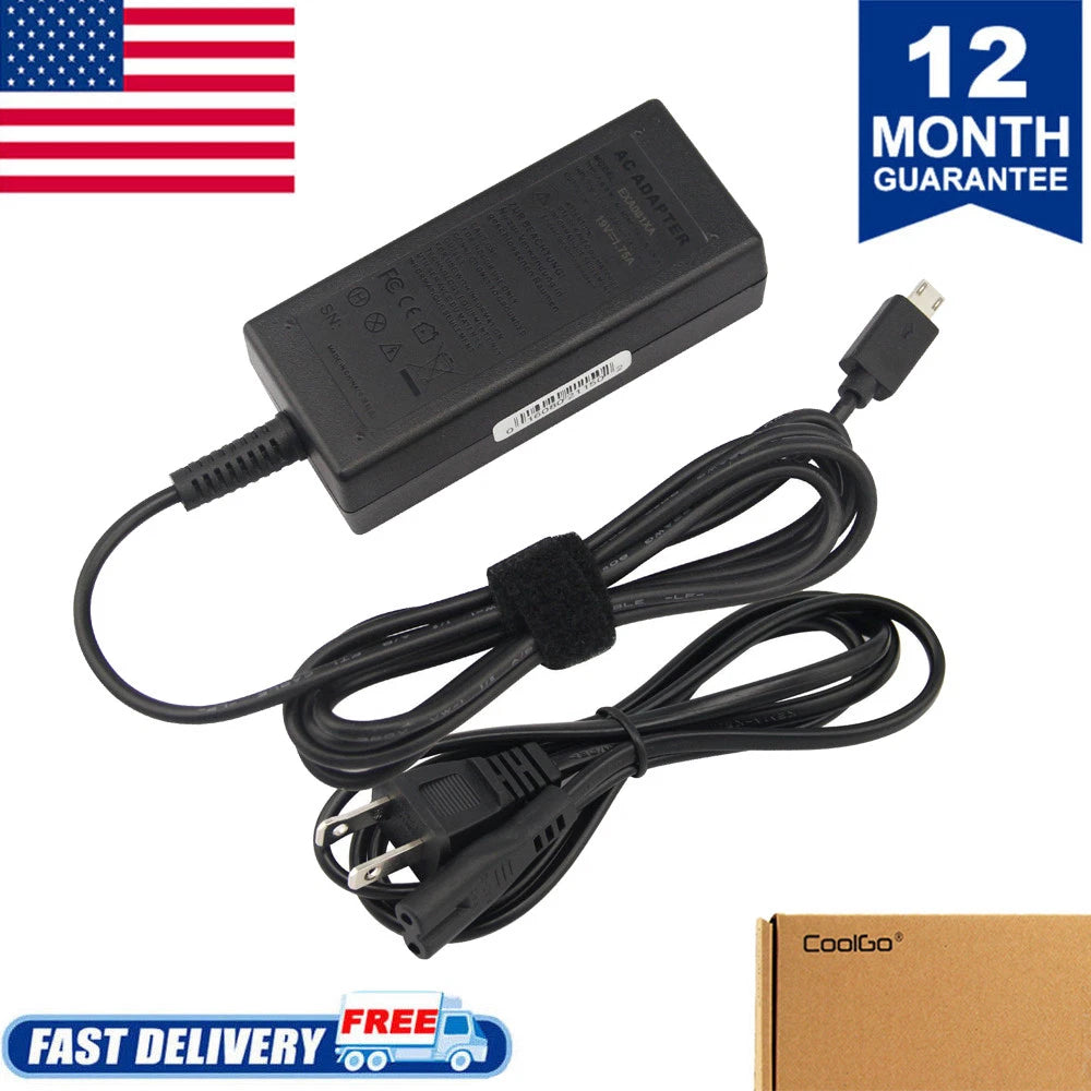 AC Adapter for Asus Chromebook C201 C201P C201PA Laptop Power Cord 19V 1.75A 33W