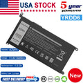 YRDD6 Battery For Dell P111G P116G P61F P70F P76F P78F P85F P92G P93G VM732