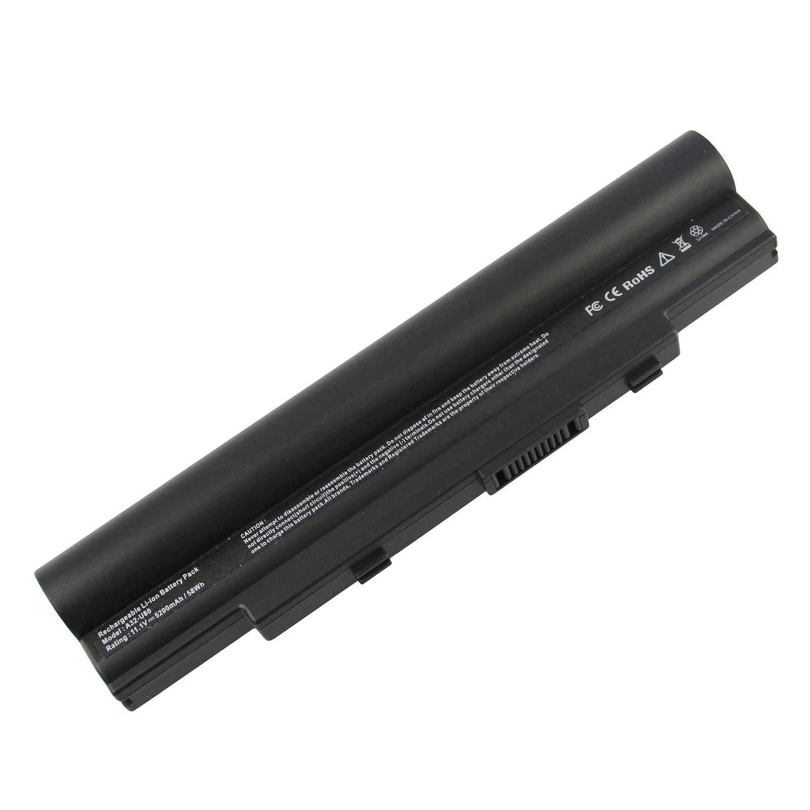 Battery for Asus U20A-B2 U50A U50F U50V U80A U81A U89V A32-U80 A31-U80 A32-U50
