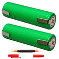 2x Razor Battery For GRUNDIG 8825,8835,8875,G7585,G8234,G8235,G8261,G8264,G8265