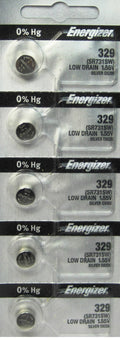 10 Energizer Silver Oxide SR731SW SR731W SR731 1.55V Battery