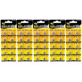 5pc 10pk Exell EB-L754 Alkaline 1.5V Watch Battery Compatible With AG5 393