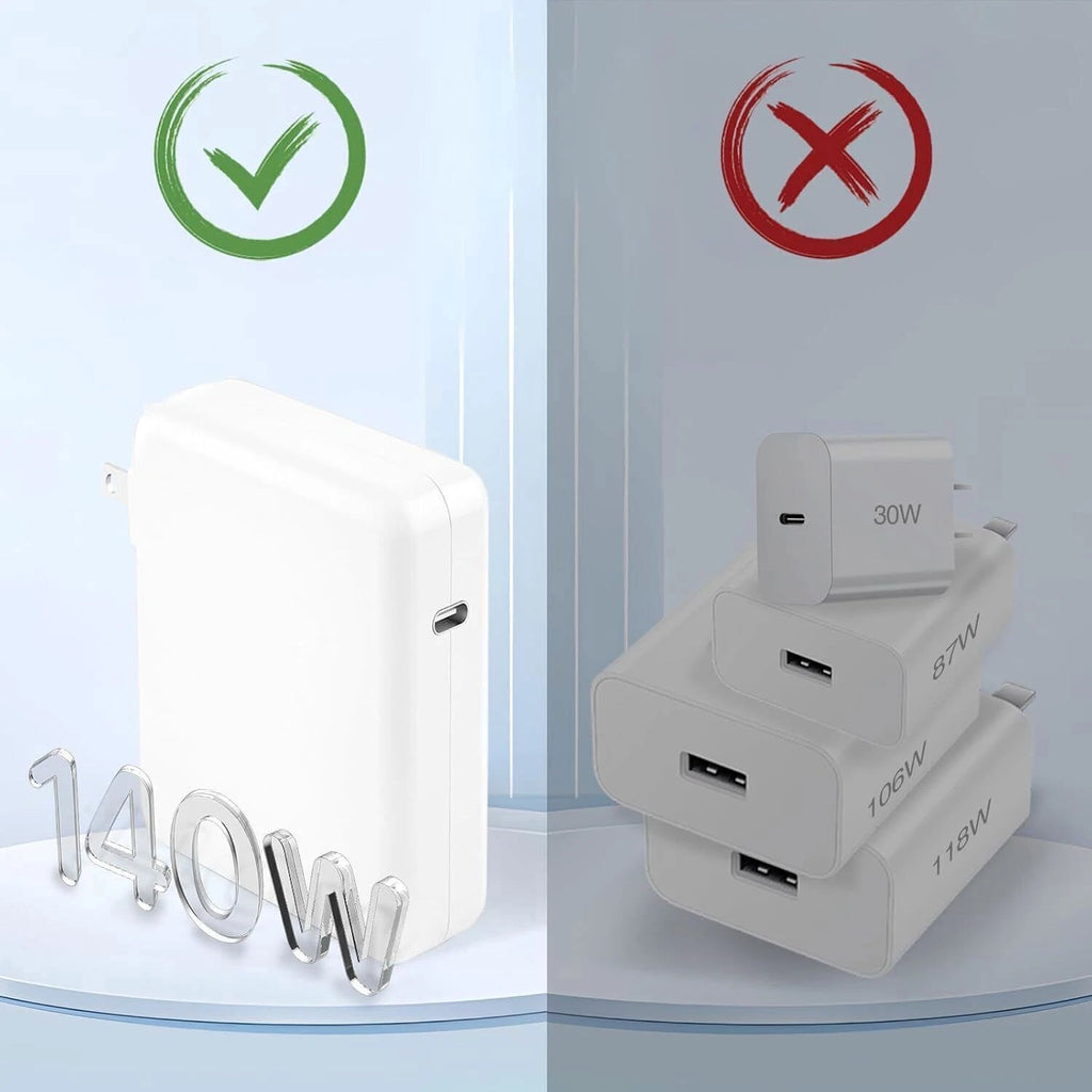 For MacBook Pro 61W USB-C Laptop Charger 87W 96W Mac Air Power Adapter 2018-2023