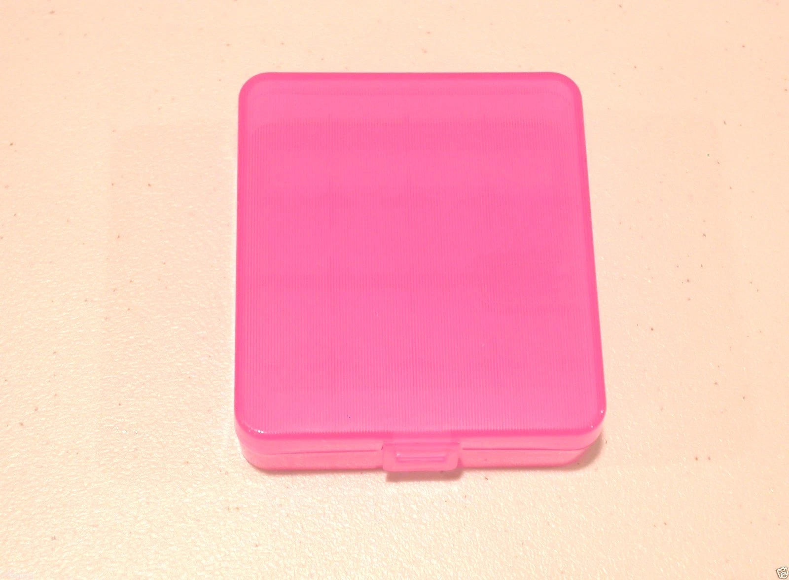 1 pc Pink Hard Plastic Case Holder Storage Box For 4 x 18650 Battery (4 bay)