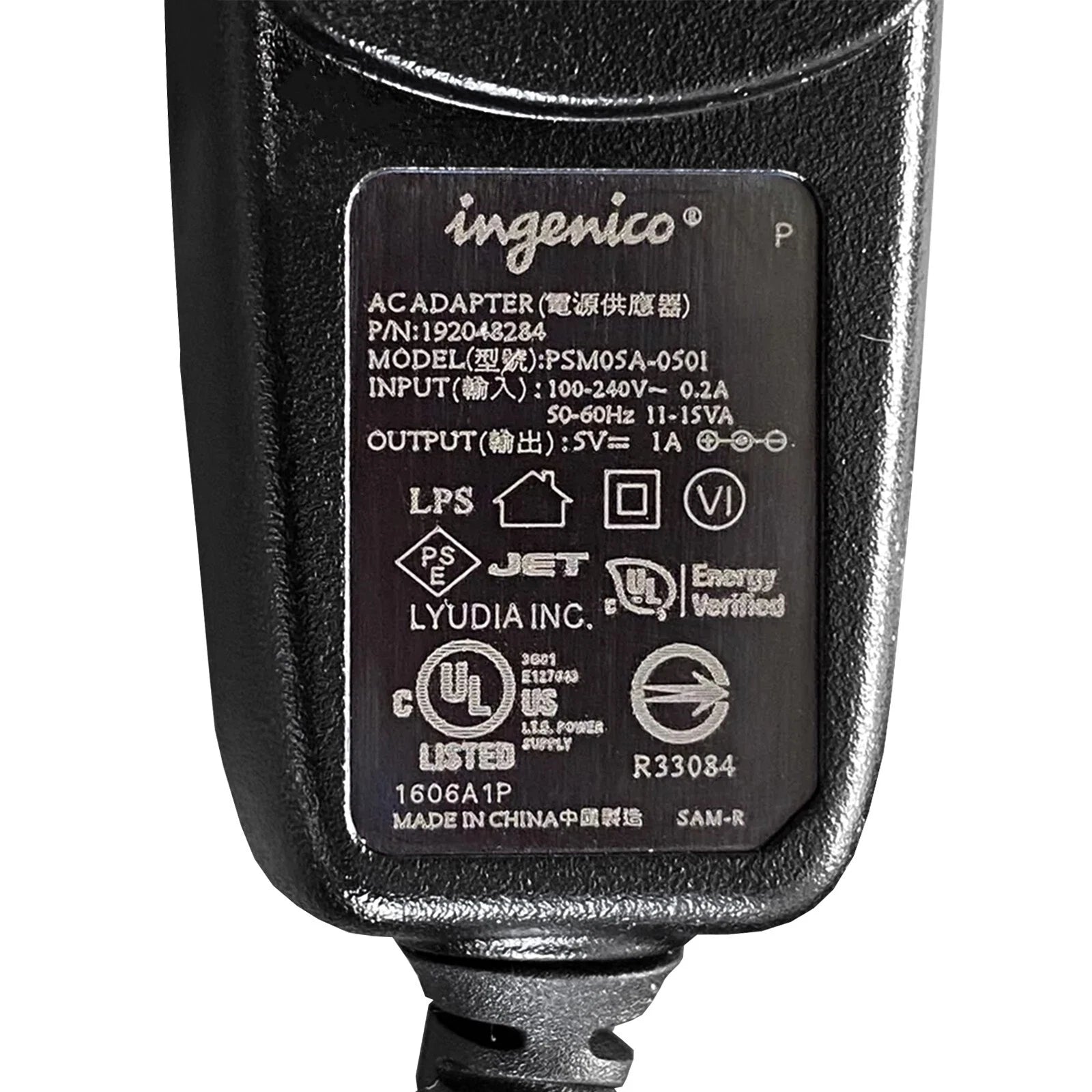 NEW Genuine Ingenico 5V AC Adapter for iWL220 iWL250 iWL255 Credit Card Terminal