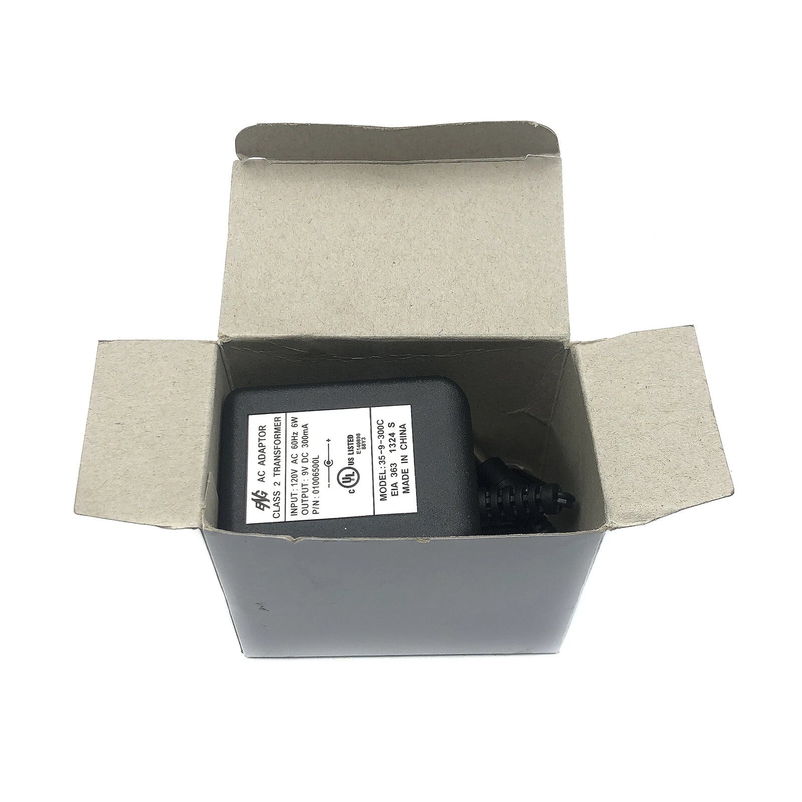NEW Genuine ENG 35-9-300C Class 2 Transformer AC/DC Power Adapter 9V 300mA