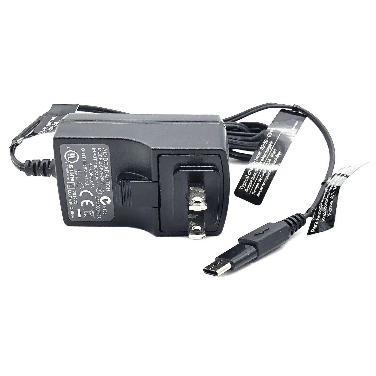 New Wall AC/DC Adapter SSW-2053 Power Supply Charger 5V 1.1A Micro USB / USB-C