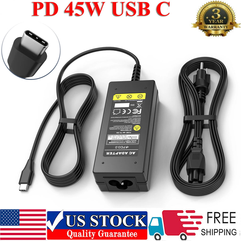 AC Adapter USB C Charger For Lenovo Yoga 720-13IKB 80X6 910-13IKB 80VF Laptop
