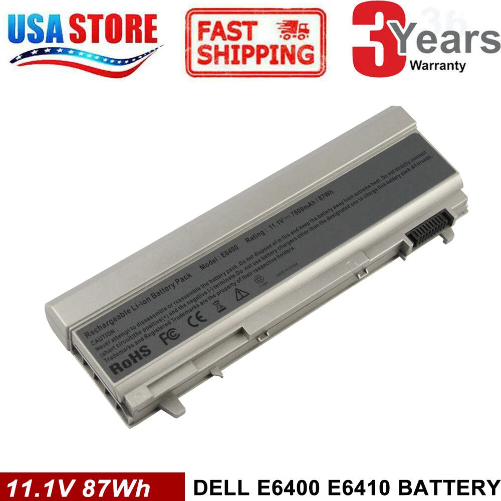 9 CELL Battery Repace For Dell Latitude E6400 E6410 E6500 E6510 4M529 KY265