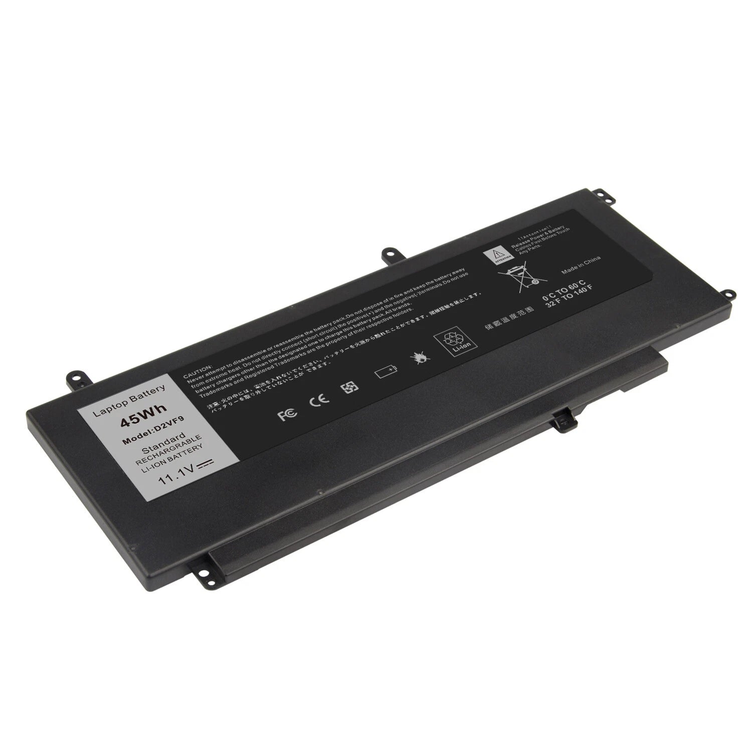 NEW D2VF9 Battery For Dell Inspiron 14-5459 15-7537 15-7547 15-7548 PXR51 45Wh
