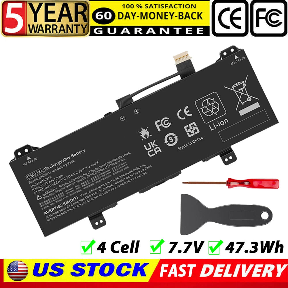Battery GM02XL For HP Chromebook 14-CA061DX 917679-271 HSTNN-DB7X 917725-855