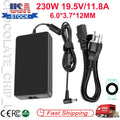230W For ASUS ROG Zephyrus S G14 G15 Series Laptop Charger/Adapter+Cord 6.0*3.7