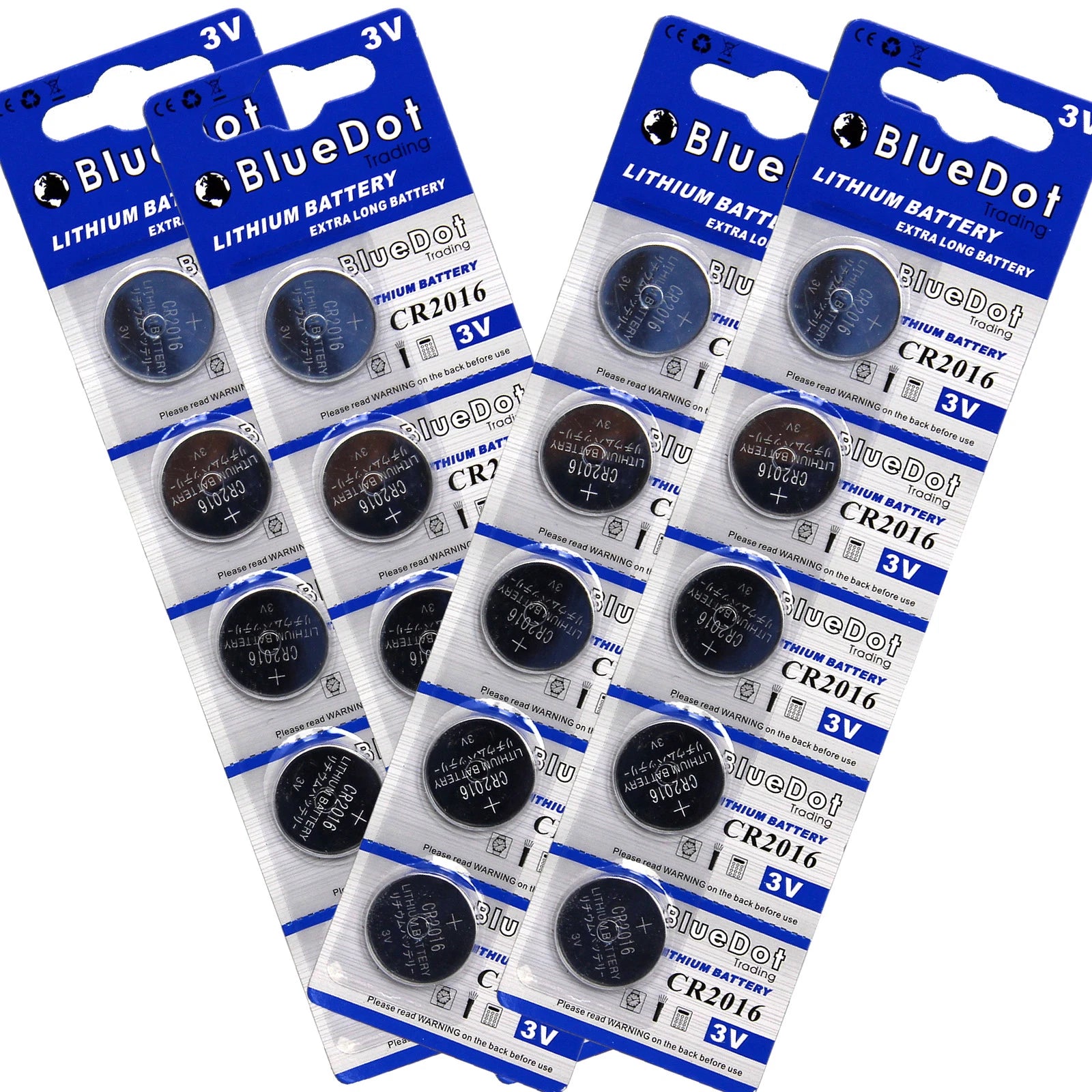 Lot of 20 FAST! CR2016 DL2016 208-208 Lithium cell battery ~ Order your Quantity