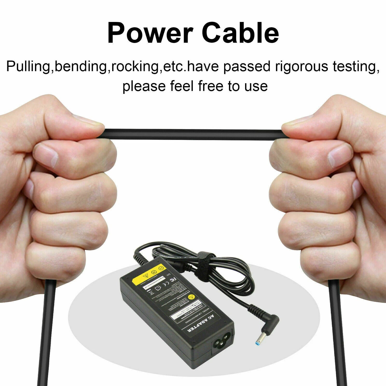 65W AC Adapter Power Supply For HP EliteBook 840 G3, 850 G3 Charger Power Cord
