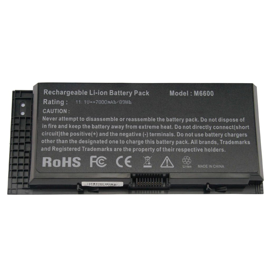 87Wh FV993 M6600 Battery for Precision M4600 M6800 M4800 FJJ4W 312-1176 312-117