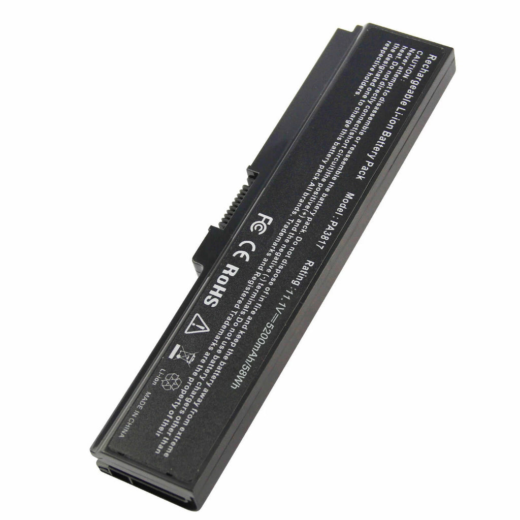 Laptop Battery for Toshiba Satellite C650 C650D C655 C655D C670 C675 PA3817U