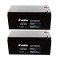 NEW 2pc 12V 3.4Ah SLA Battery WB1234 For UB1234, D5740, NP3.4-12