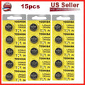 15 x New Original Toshiba CR1632 3V Lithium Coin Cell Battery (15 Batteries)