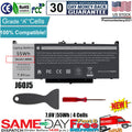 Battery for DELL Latitude E7270, Latitude E7470 P/N J60J5, MC34Y, R1V85,242WD